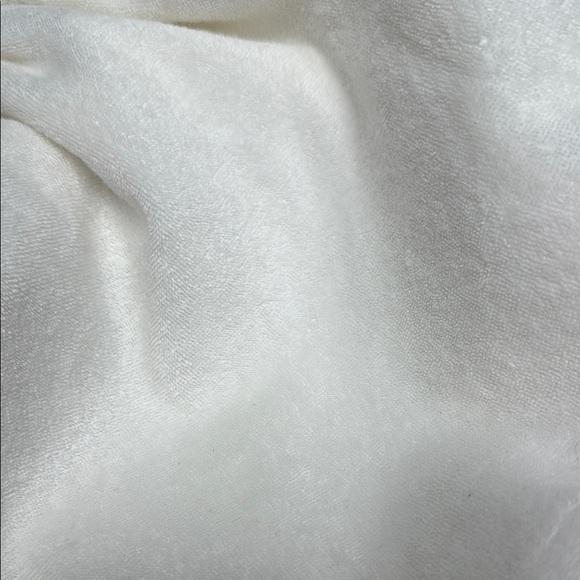 White terry cloth Tote beach Bag - Picture 7 of 7